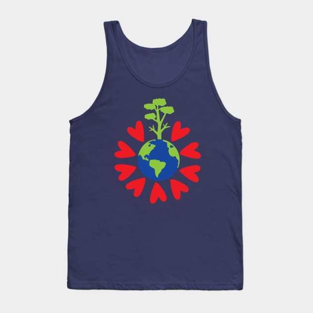 Love earth planet Tank Top by CindyS